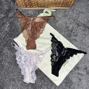 Dream Angels Brazilian Slip Panties